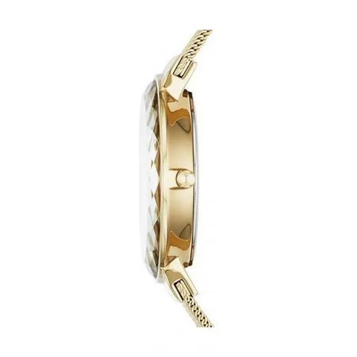 Skagen Leonora Gold Mesh Ladies Watch SKW2181