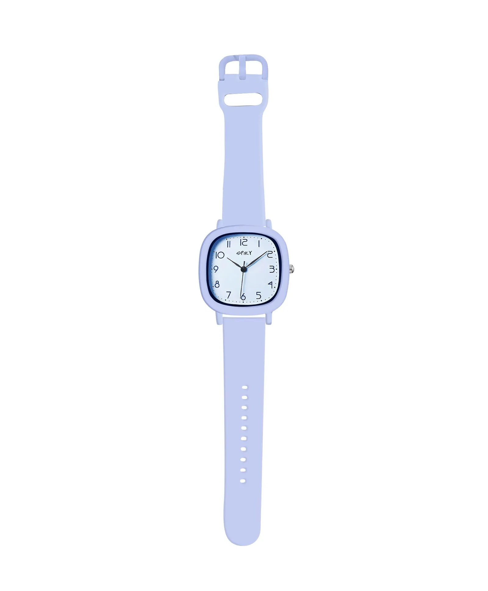 Spiky Eva19 Square Analog Watch for Kids - Red