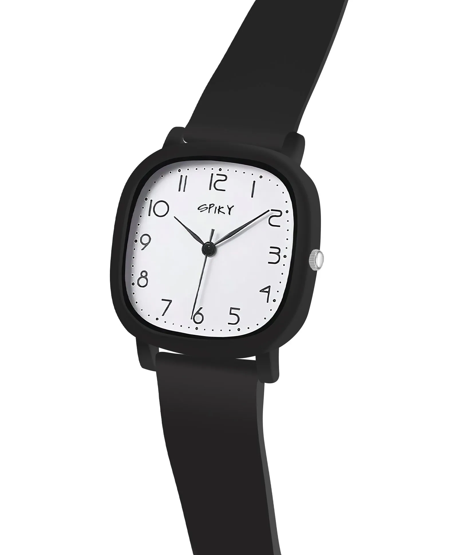 Spiky Eva19 Square Analog Watch for Kids - Red