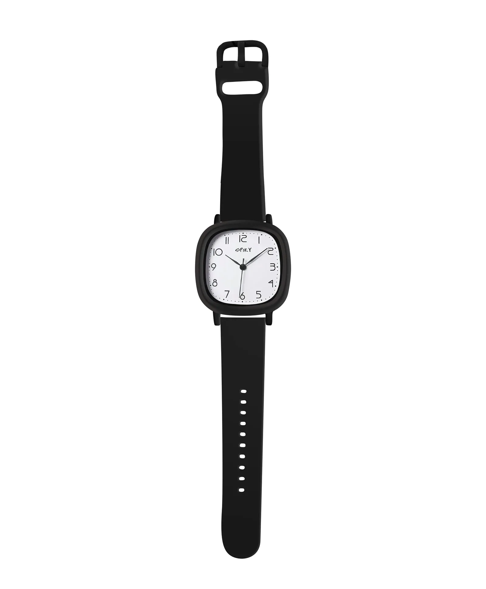 Spiky Eva19 Square Analog Watch for Kids - Red