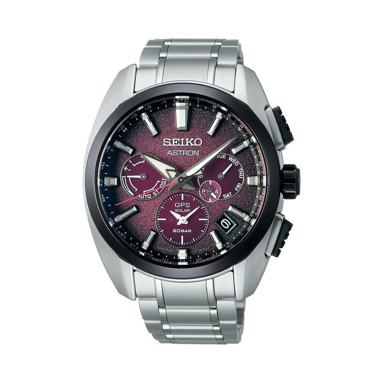 SSH101J - Limited Edition Mens Astron GPS Solar 'Global Active' Watch