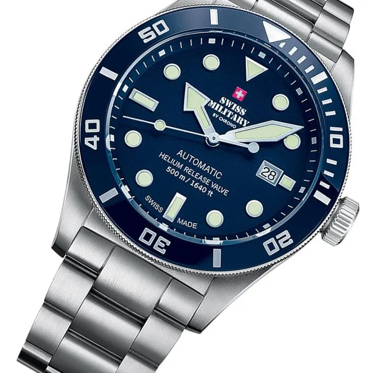 Swiss Military Diver Special Edition Men's Automatic Watch - SMA34075.02