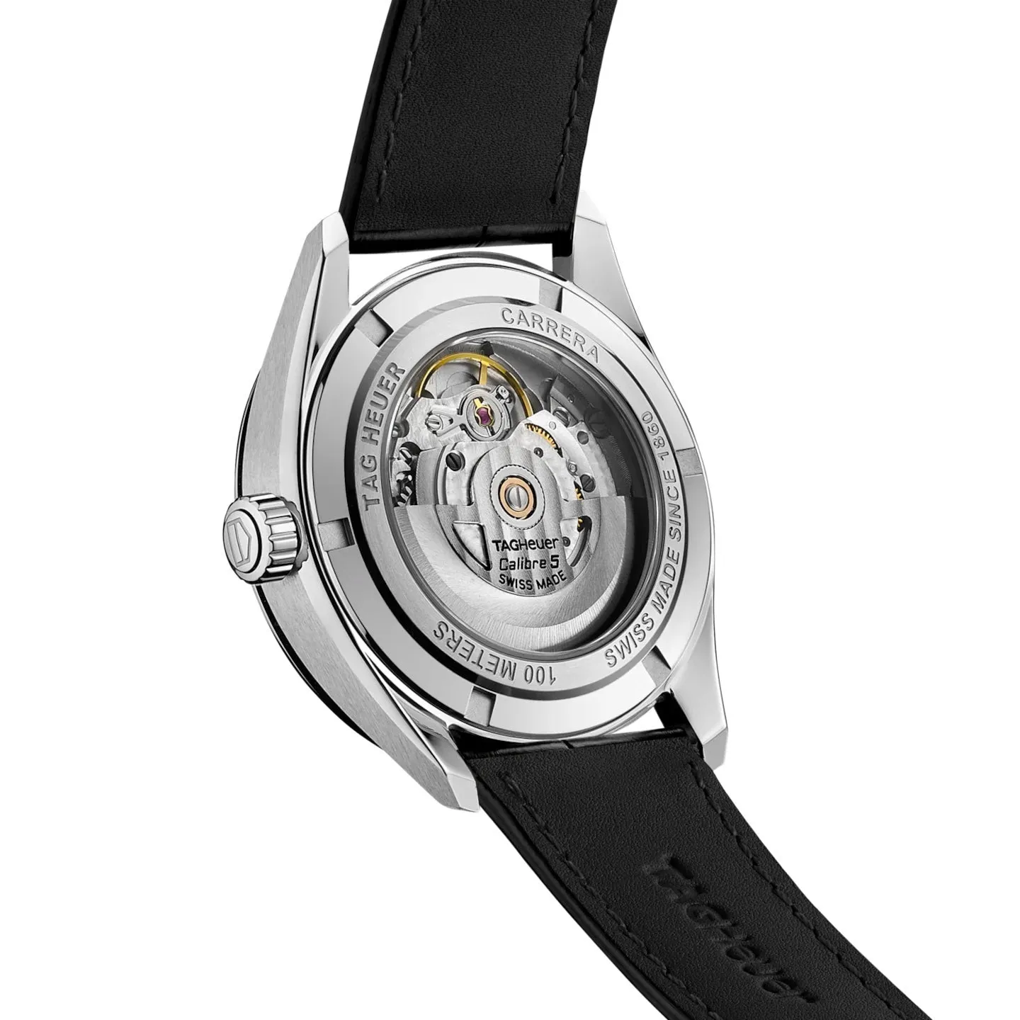 Tag Heuer Carrera Men's Grey Black Automatic Watch WBN2111.FC6505