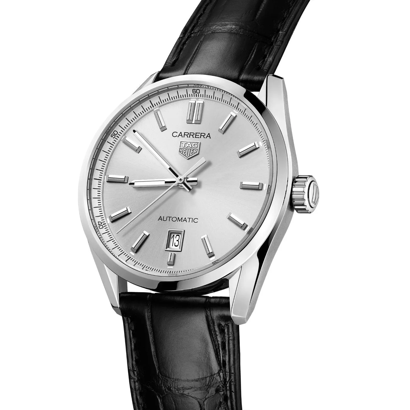 Tag Heuer Carrera Men's Grey Black Automatic Watch WBN2111.FC6505