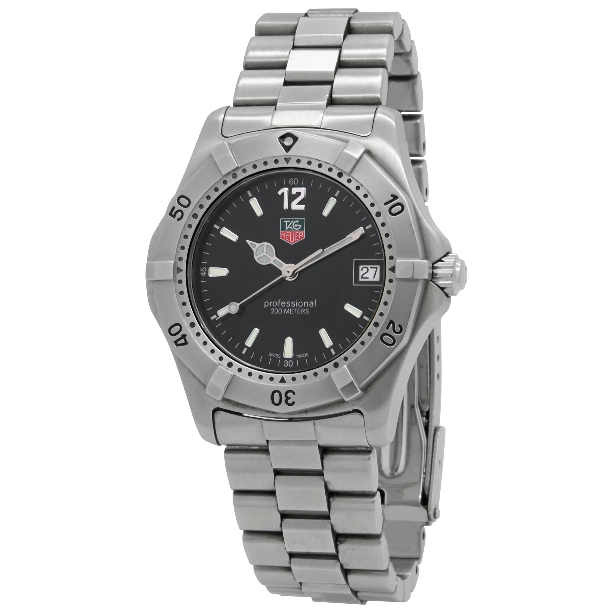 TAG Heuer Series 2000 WK1110-0 Black Dial Quartz Watch