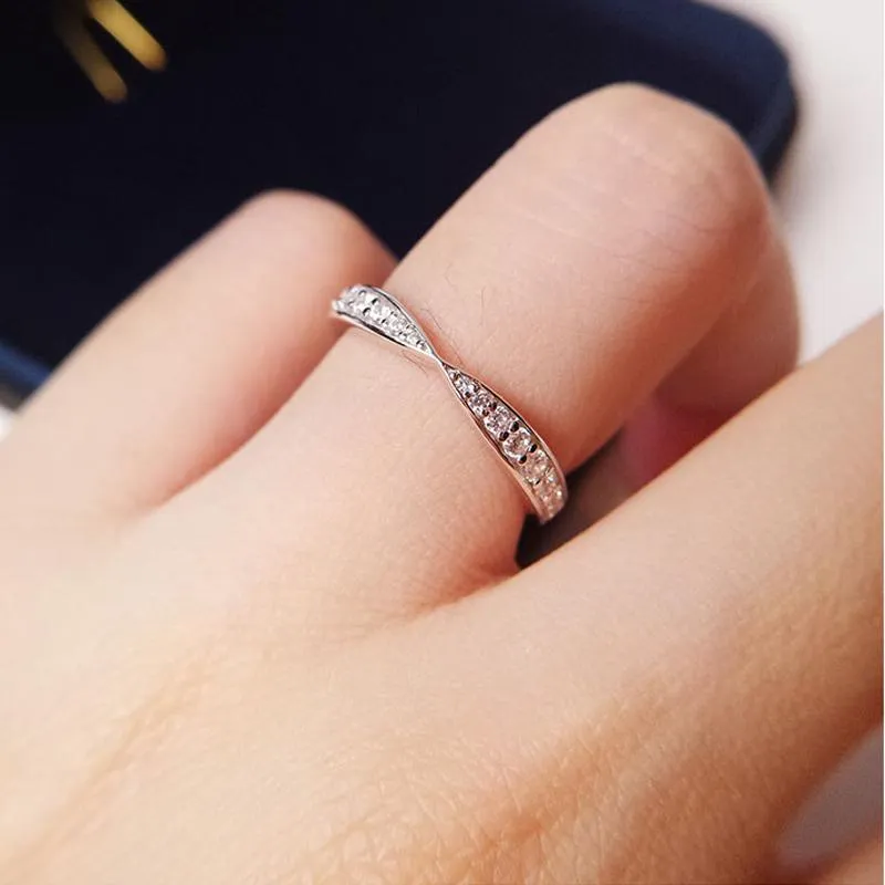 Tapered Stacking Band with Accents