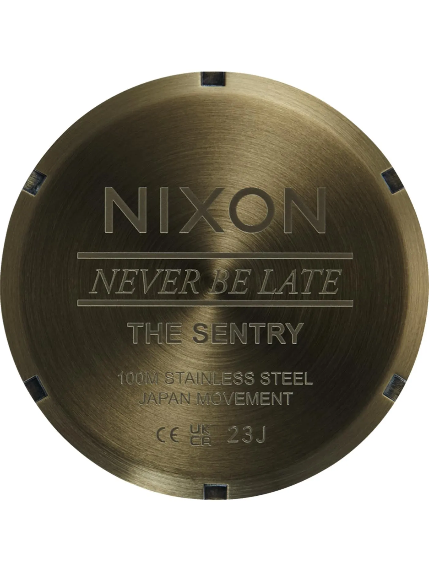 The Sentry Stainless Steel Dark Olive/Black Watch