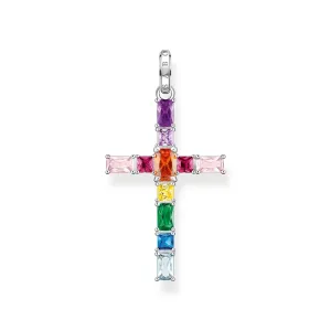 THOMAS SABO Heritage Rainbow Cross Pendant