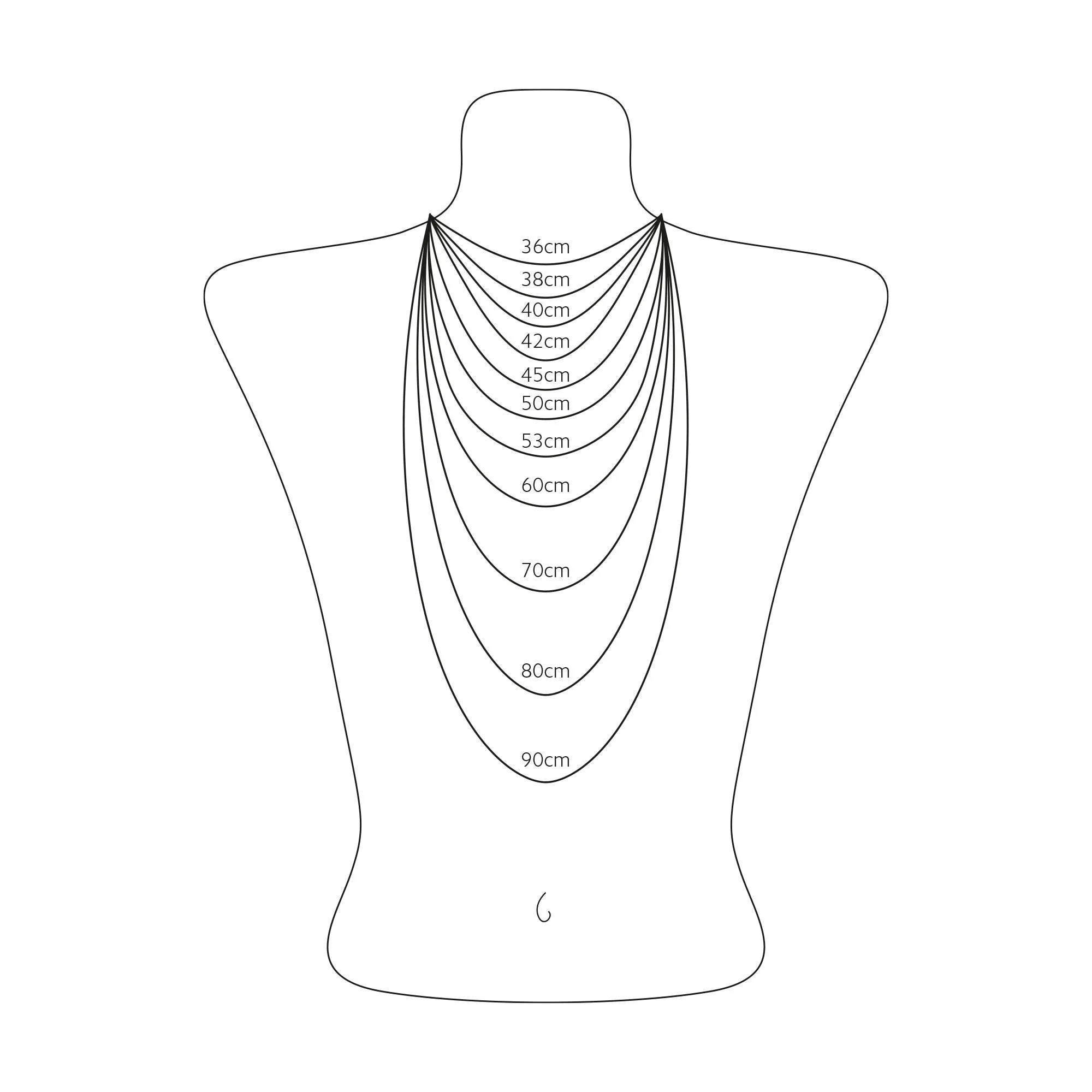 THOMAS SABO Necklace with letter pendant J and white zirconia - gold