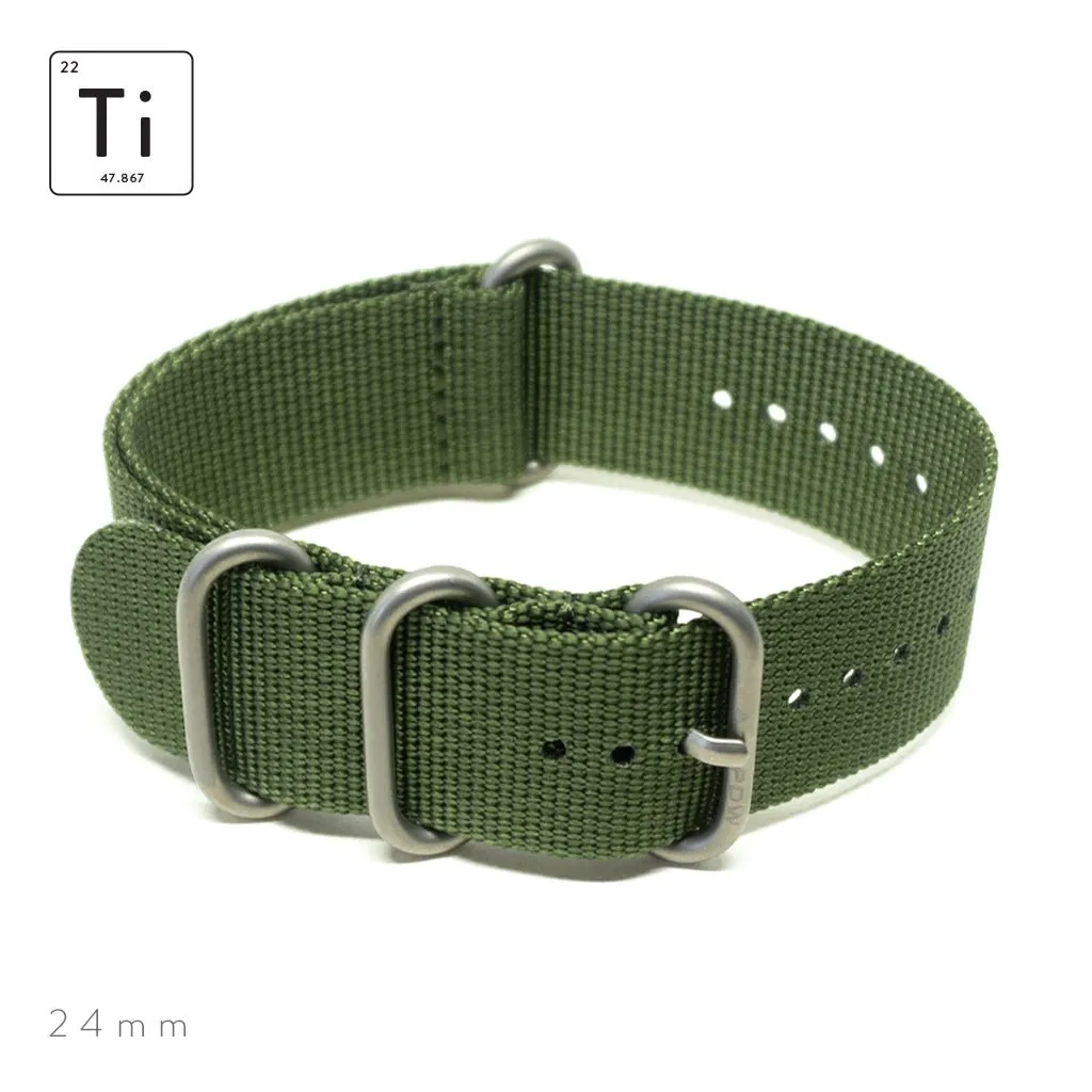Ti-HDR Strap 24mm - OD Green