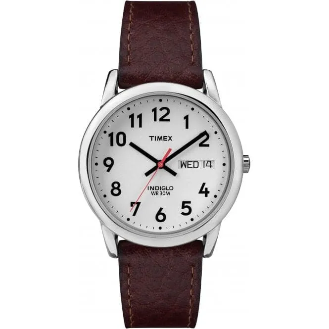 Timex Gents Easy Reader Brown Watch T20041