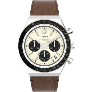 Timex Gents Q Cream Watch TW2V42800