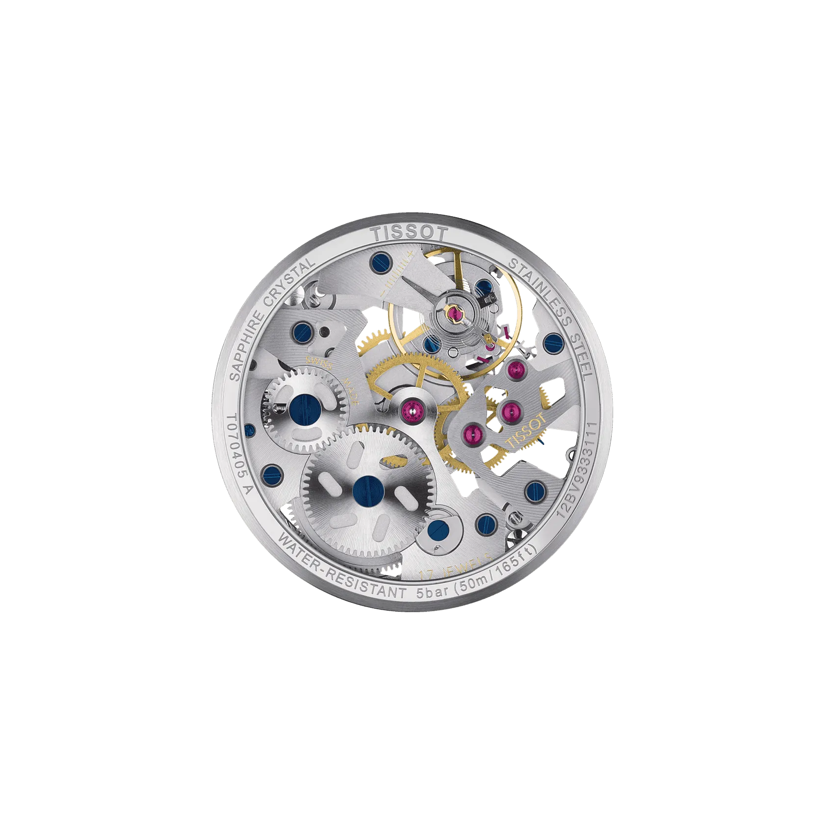 Tissot T-Complication Squelette Mechanical T0704051641100