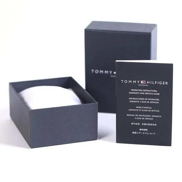Tommy Hilfiger Blue Dial Silver Men's Watch 1791416