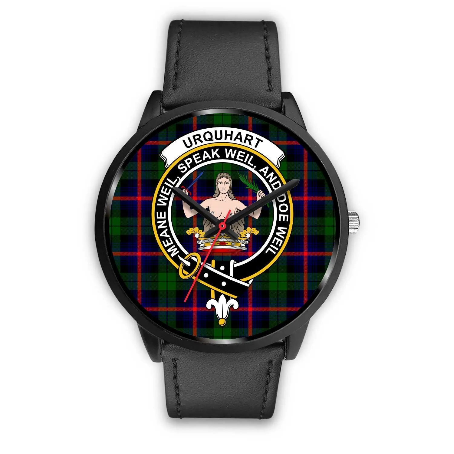 Urquhart Modern Clan Badge Tartan Black Watch