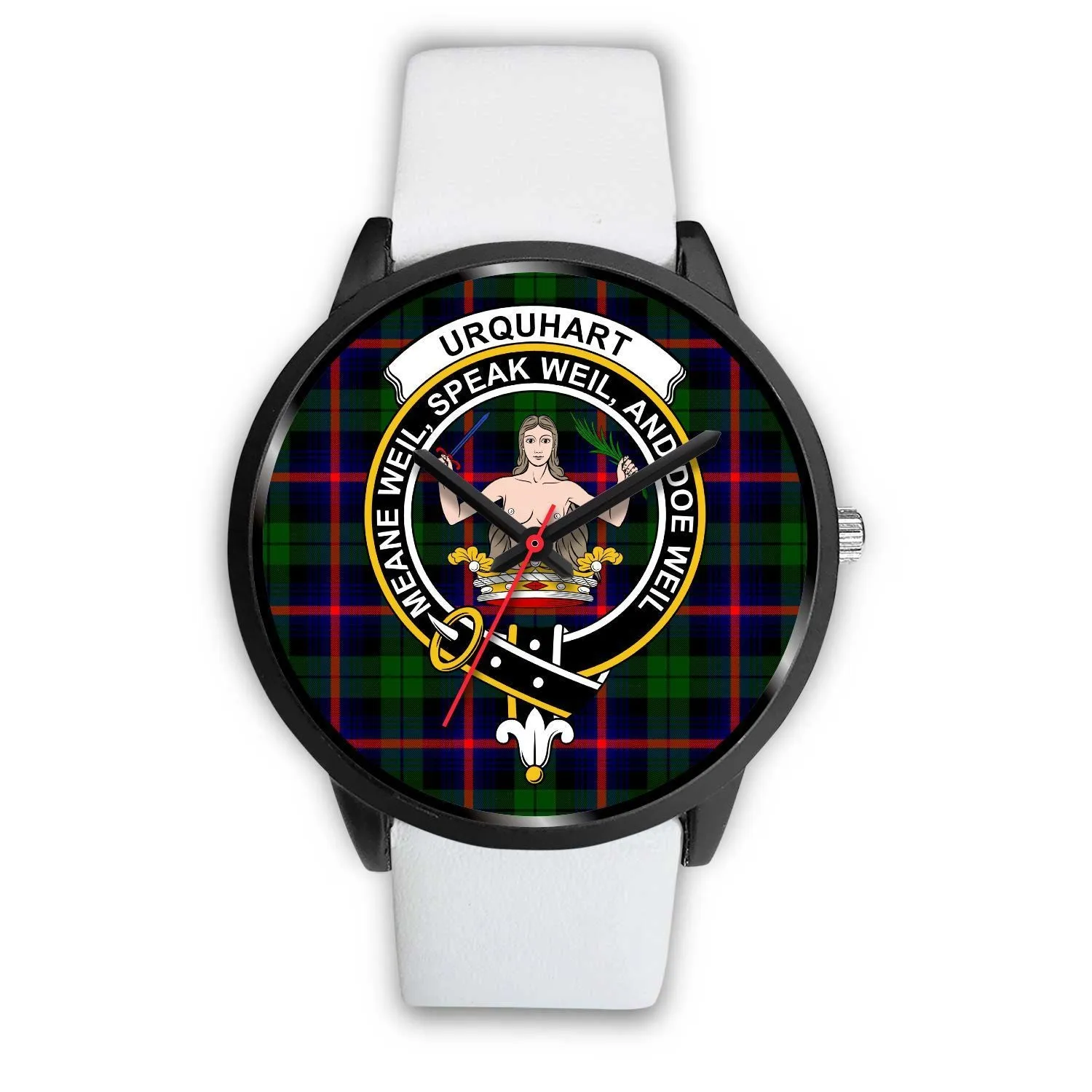 Urquhart Modern Clan Badge Tartan Black Watch