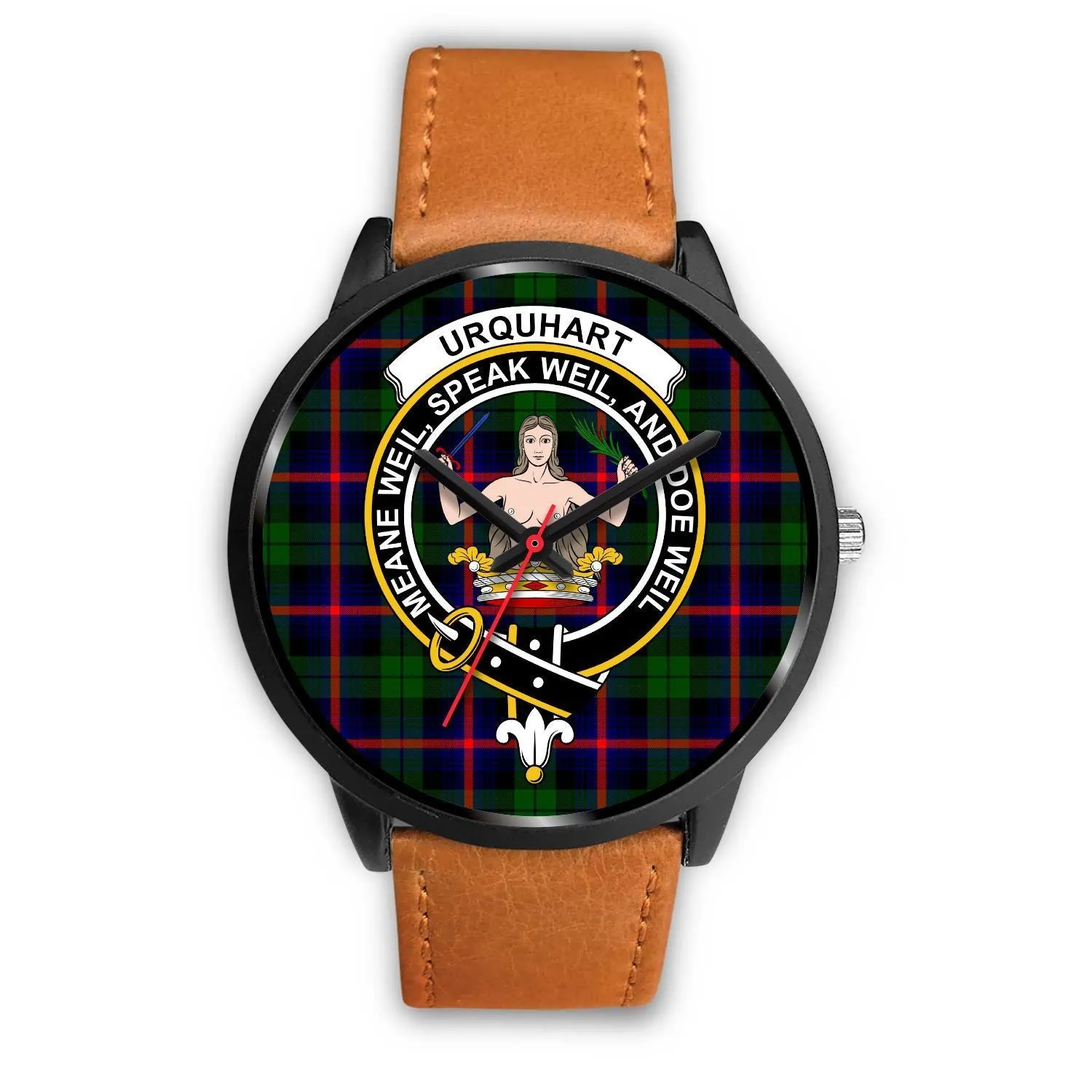 Urquhart Modern Clan Badge Tartan Black Watch