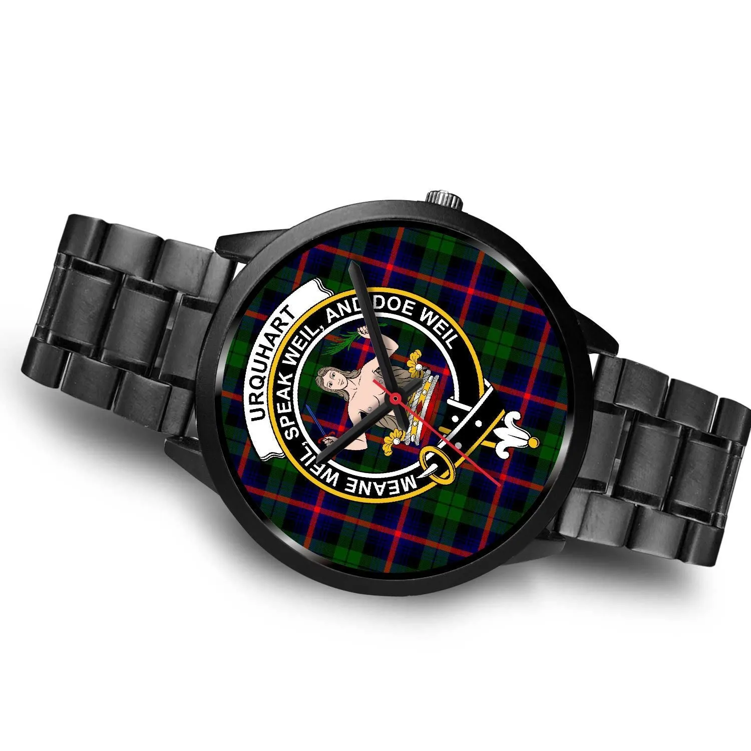 Urquhart Modern Clan Badge Tartan Black Watch