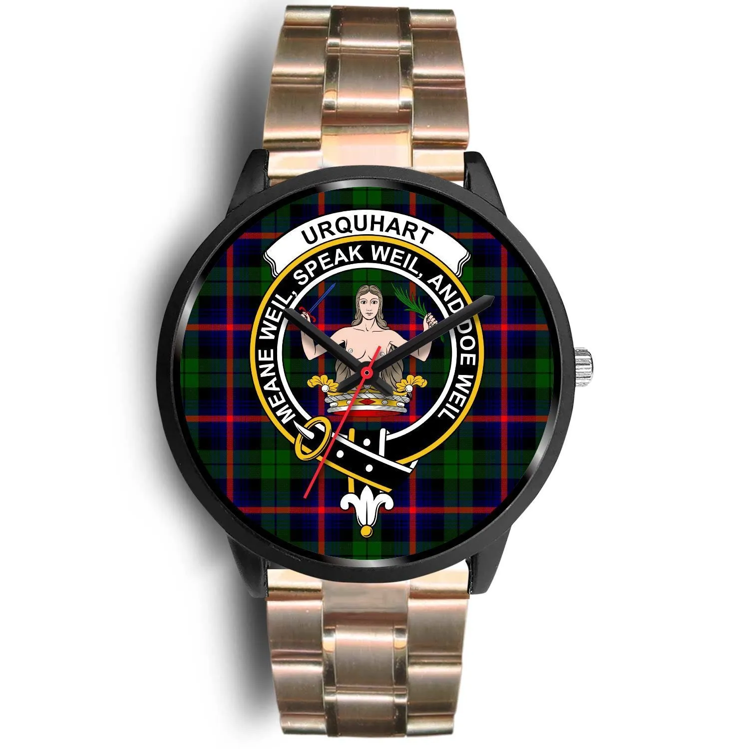 Urquhart Modern Clan Badge Tartan Black Watch