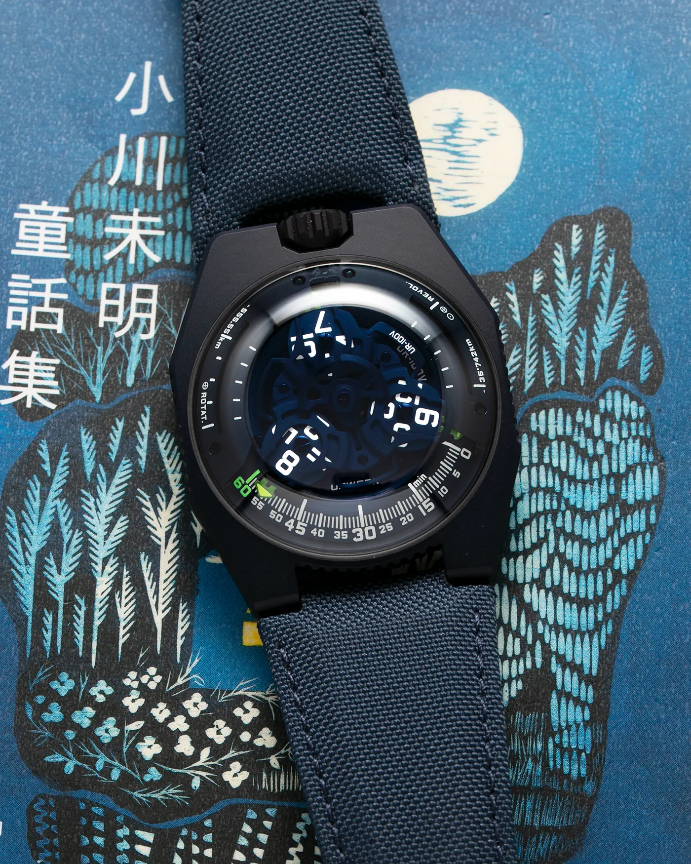 Urwerk UR100 Blue Planet