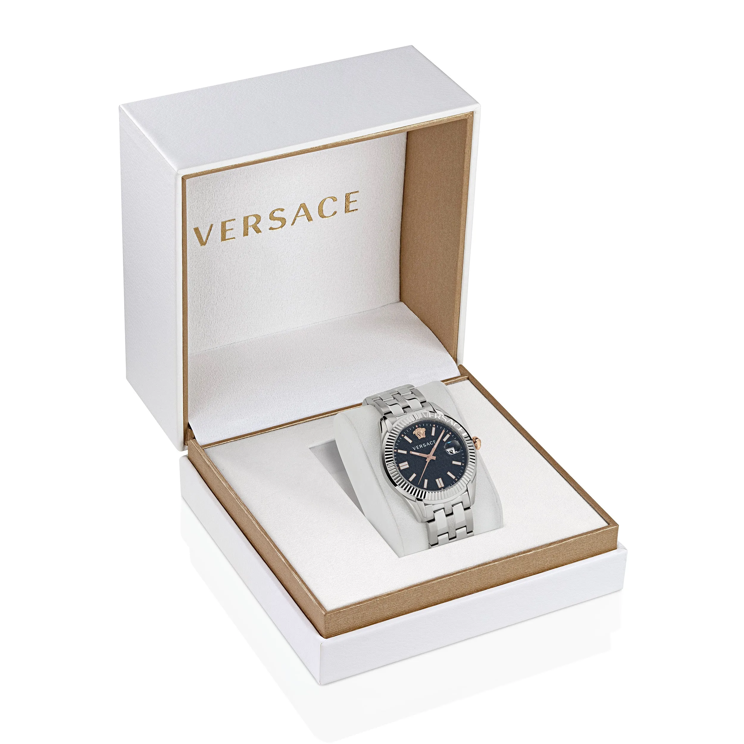 Versace Black Dial Men Watch - Ve3K00322