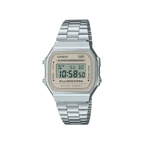 Vintage Series Silver Digital Watch - A168WA-8A