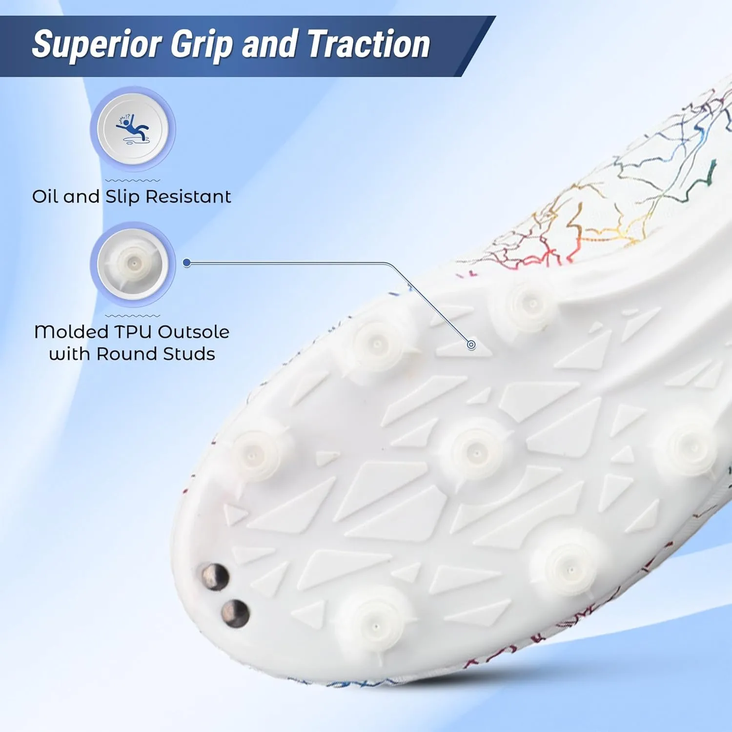 Vizari Zodiac Firm Ground Soccer Cleats for Boys and Girls | Lightweight & Durable Football Shoes with Molded TPU Outsole | Youth Cleats with Secure Lace-Up Closure for Maximum Traction & Performance