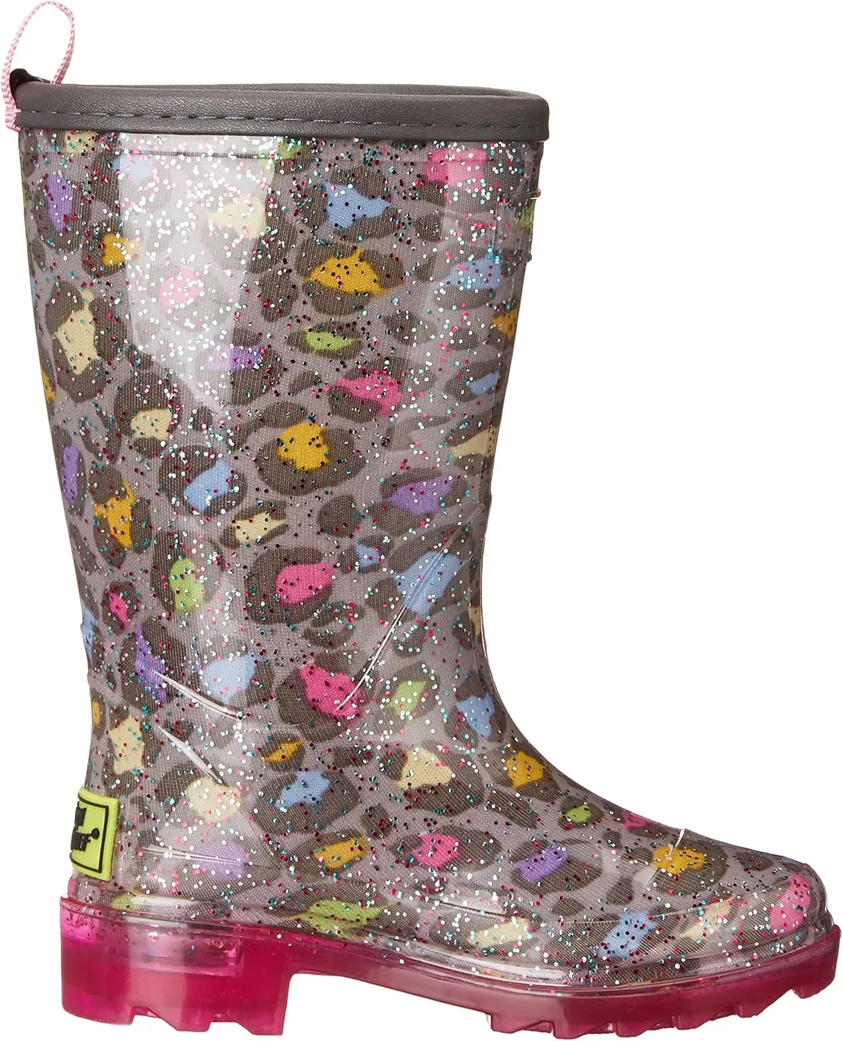 Western Chief Unisex-Child PVC Lighted Kids Rain Boot