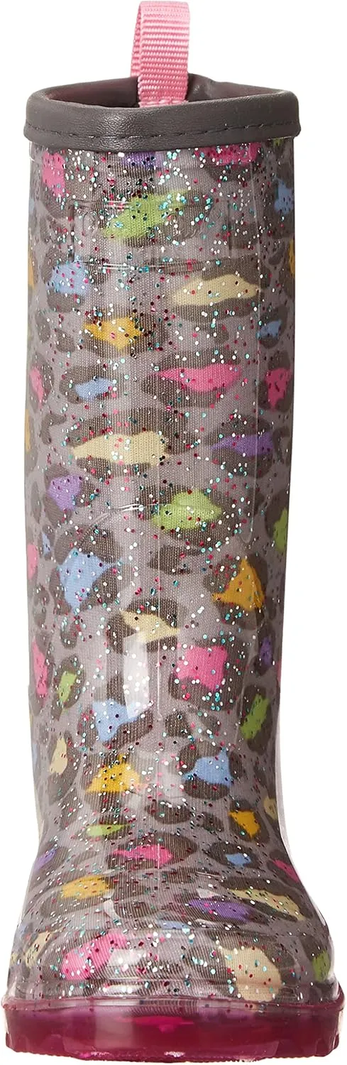 Western Chief Unisex-Child PVC Lighted Kids Rain Boot
