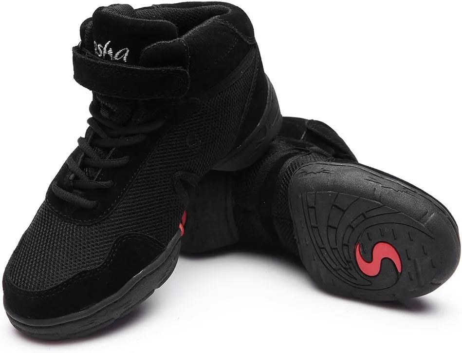 Women's Breathable Dance Sneakers Split Sole Modern Jazz Fittness Dance Boots,Model B53