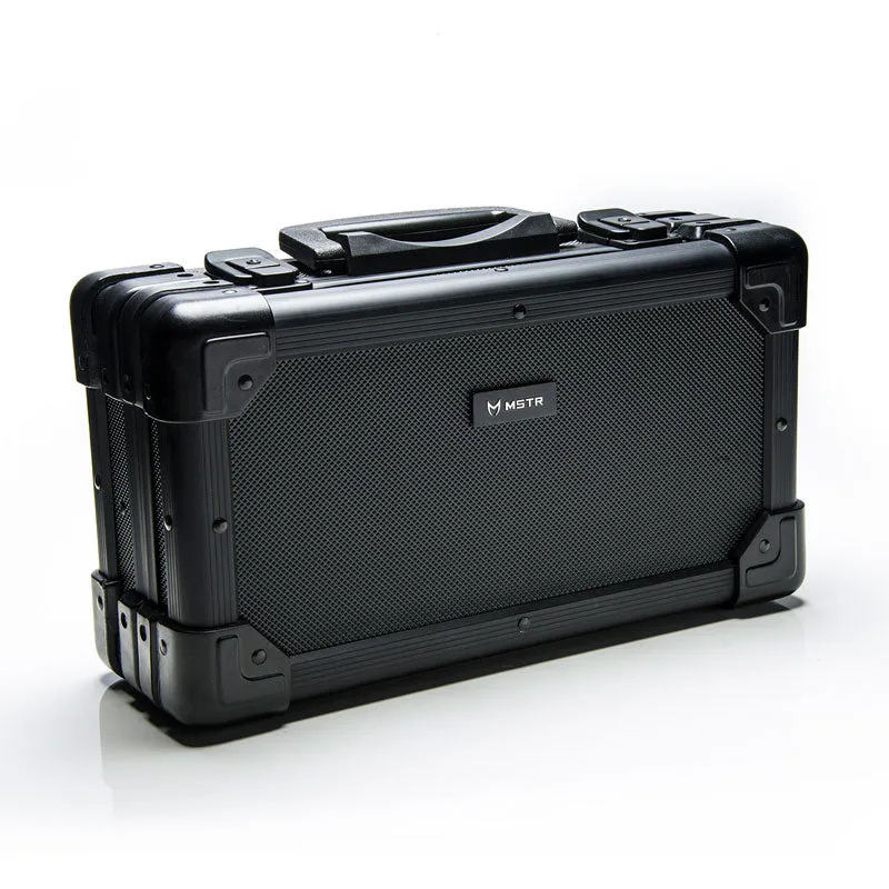 WTP112 - HEAVY DUTY ALUMINUM BRIEFCASE WATCH STORAGE / HOLDS 6