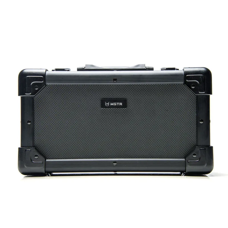 WTP112 - HEAVY DUTY ALUMINUM BRIEFCASE WATCH STORAGE / HOLDS 6
