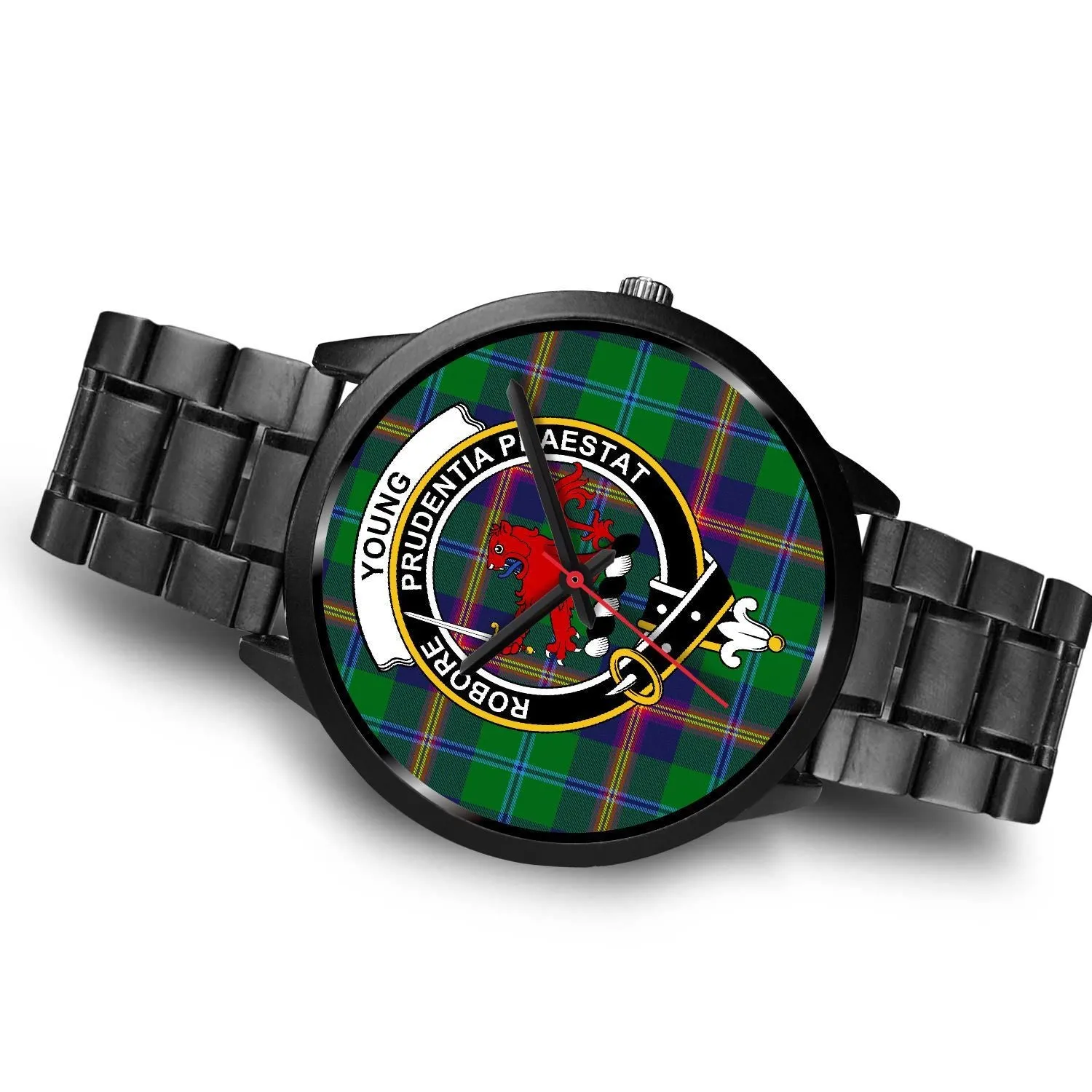 Young Modern Clan Badge Tartan Black Watch