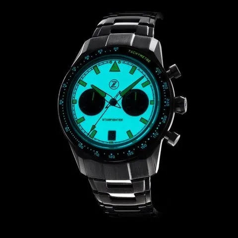 Zelos Starfighter Chronograph - Frost Limited&nbsp;Edition Panda&nbsp;Dial (ETA&nbsp;2894)