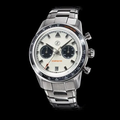 Zelos Starfighter Chronograph - Frost Limited&nbsp;Edition Panda&nbsp;Dial (ETA&nbsp;2894)